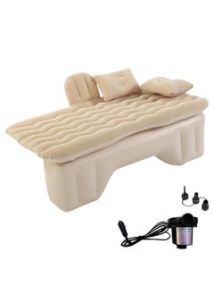 Vrishay Vrishay Premium Car Inflatable Bed with Pump 2 Air PillowQuick Inflatable Back Seat BedCar Inflatable MattresCar Bed MattressCar Bed For KidsTravelTripCampingPicnicPool BeachUniversal_Fit  - Image 2