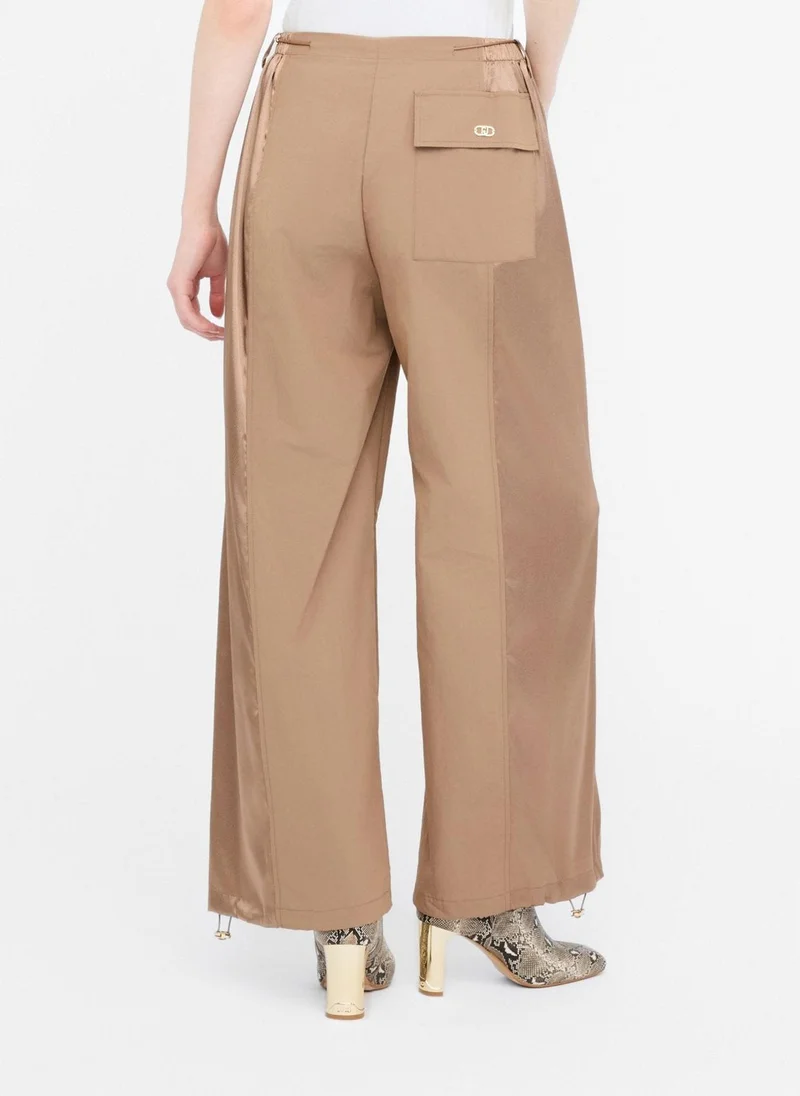 Liu Jo Nylon and satin jogging trousers