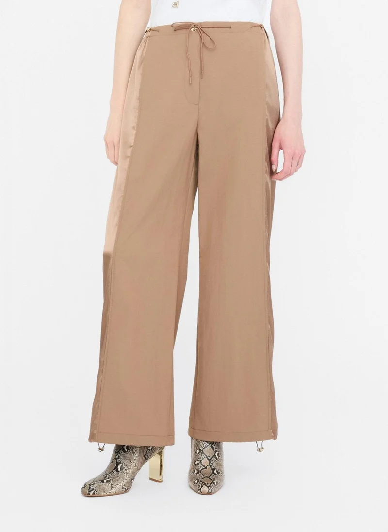 Liu Jo Nylon and satin jogging trousers