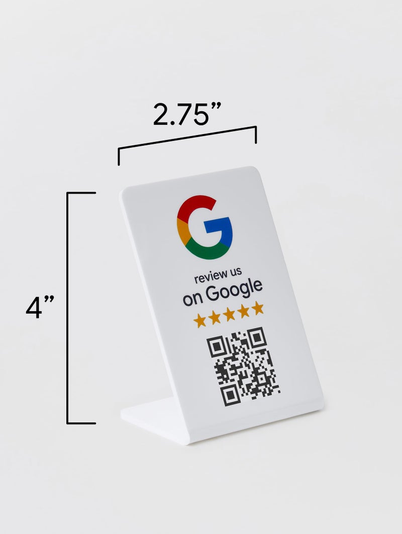 ProsperQR - Google Review Stand - NFC & QR Code, Easy Setup, For All Businesses (3-Pack) - Image 5