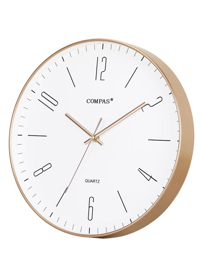 Compas Wall Clock Living Room Simple Living Room Quartz Clock Wall Bedroom Clock Wall Clock C3219c Gold - Image 3