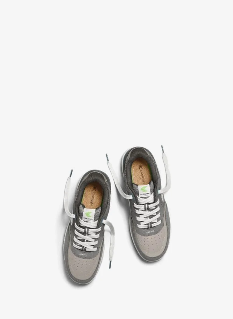 Cariuma  UBA PRO Charcoal Grey Suede and Mesh Ice Logo Sneaker  | Best Price UAE