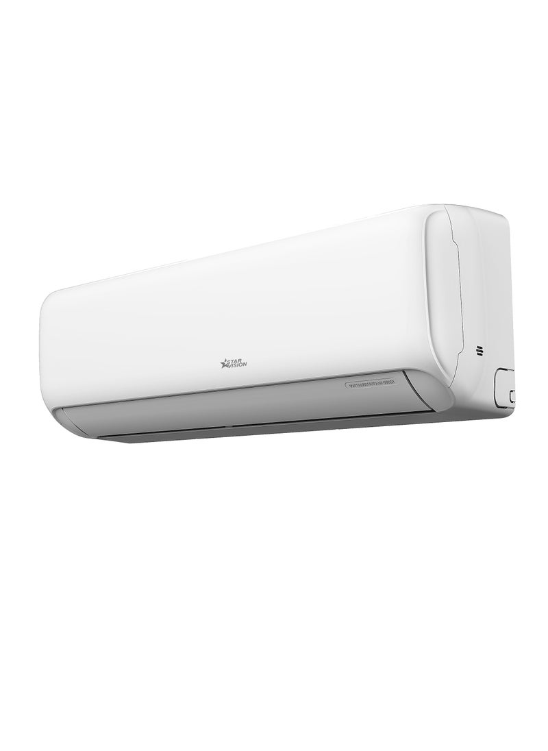 Star Vision Starvision 11900 BTU 1 Ton Cooling Split Air Conditioner, Wi-Fi, Energy Saving, Noiseless, Auto Clean, Timer  - Image 1