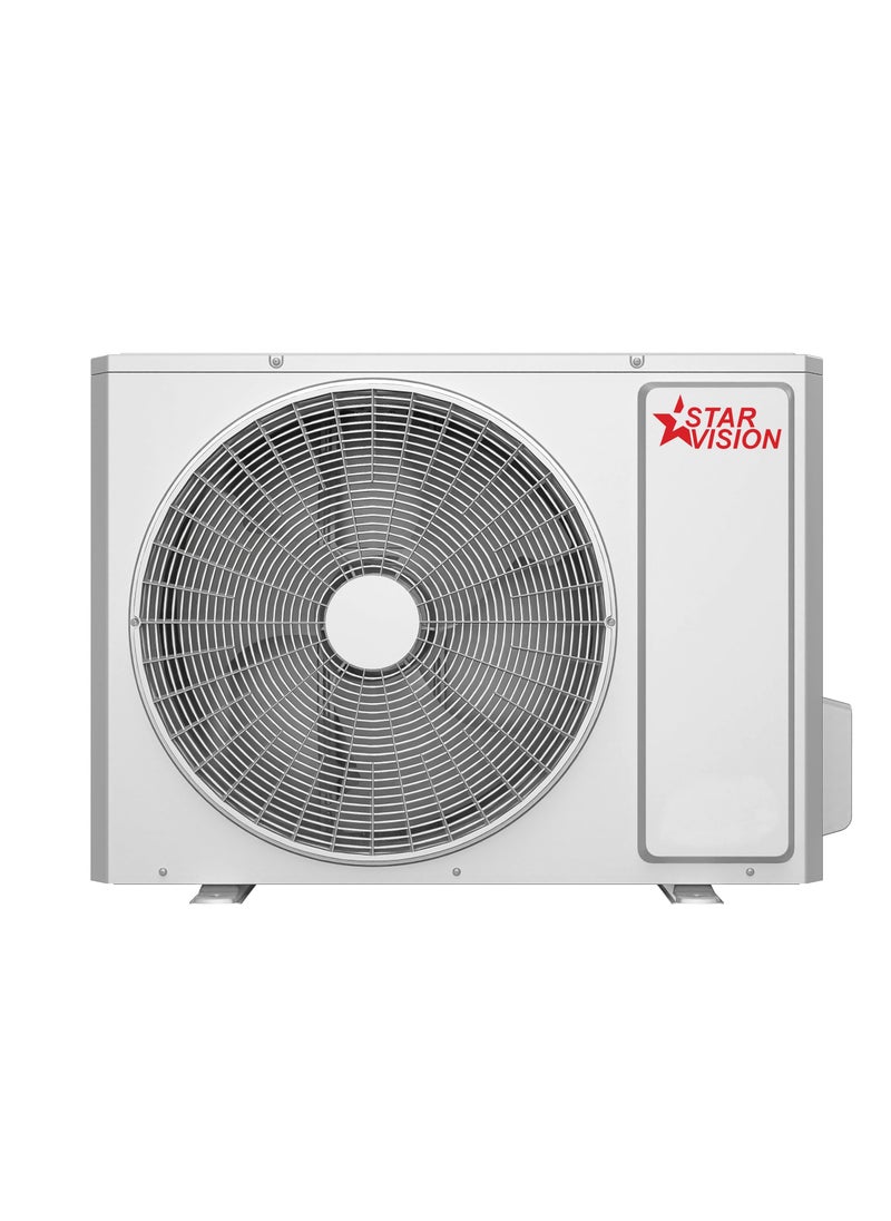 Star Vision Starvision 11900 BTU 1 Ton Cooling Split Air Conditioner, Wi-Fi, Energy Saving, Noiseless, Auto Clean, Timer  - Image 4