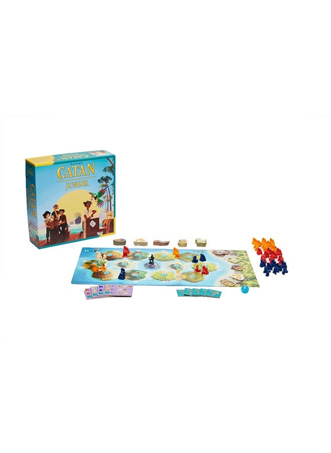 Catan - CATAN Junior Board Game | Board Game for Kids | Strategy Game for Kids | Family Board Game | Adventure Game for Kids | Ages 6+ | For 2 to 4 players | Average Playtime 30 minutes - Image 1