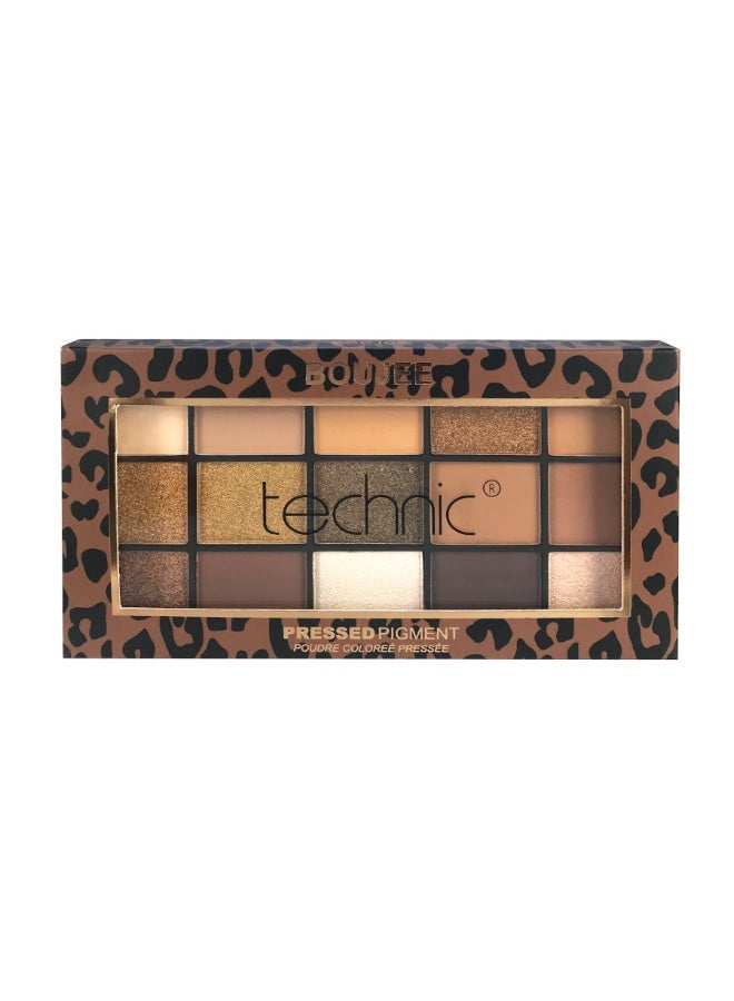 Technic 15 Pressed Pigments Eyeshadow Palette - Boujee - Image 1