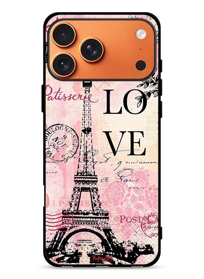 Tolwak Apple iPhone 17 Pro Max Protective Case Cover Paris Love - Image 1
