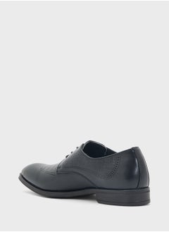 Robert Wood Embossed Texture Formal Lace Ups  - Image 2