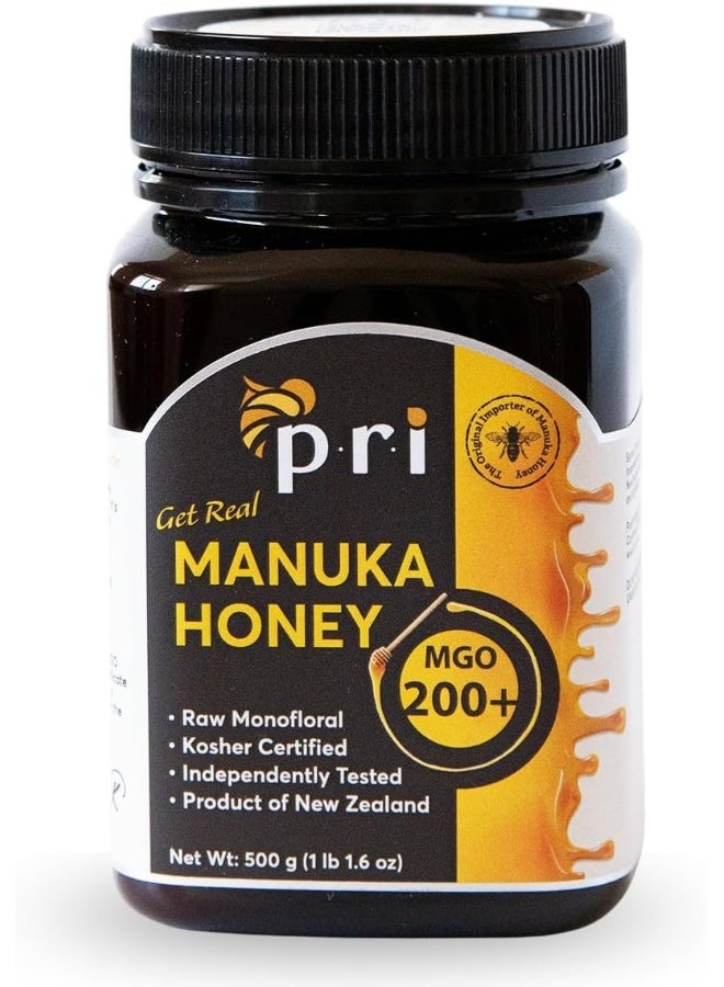 PRI Manuka Honey MGO 200+ - 500g - Image 1