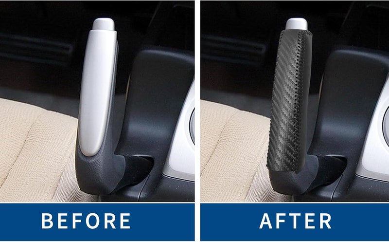 SUNBREATH Hand-Stitched Handbrake Cover for Honda Civic - Image 5