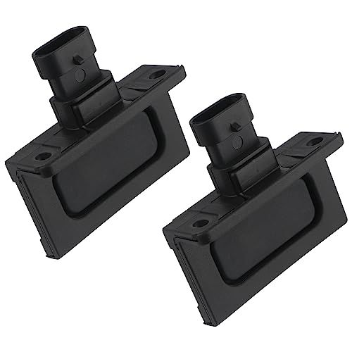 APPERFiT زر تحرير قفل C6 للخارج 22751230 2pcs متوافق مع شيفروليه كورفيت C6 2005-2013 لوح تحرير قفل الباب - Image 2