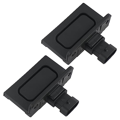 APPERFiT زر تحرير قفل C6 للخارج 22751230 2pcs متوافق مع شيفروليه كورفيت C6 2005-2013 لوح تحرير قفل الباب - Image 3