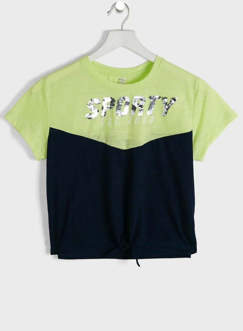 Basicxx Youth Color Block T-Shirt