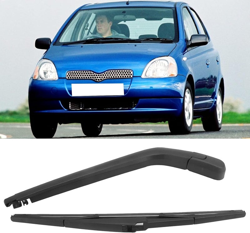 klarako Rear Wiper Arm, Rear Windshield Wiper Kit Set Arm Blade 6429 EV Replacement Repair for Yaris 1999?2005 - Image 5