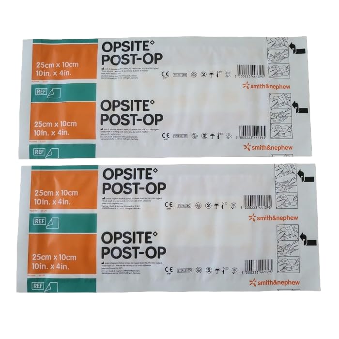 Smith&nephew Opsite Post-Operative Dressing, 25 x 10 cm, pack of 10 - Image 5