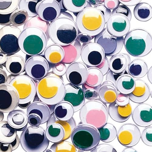 Creativity Street Wiggle Eyes Assorted Sizes and Colors, 100-Piece (CKC344601) - Image 3