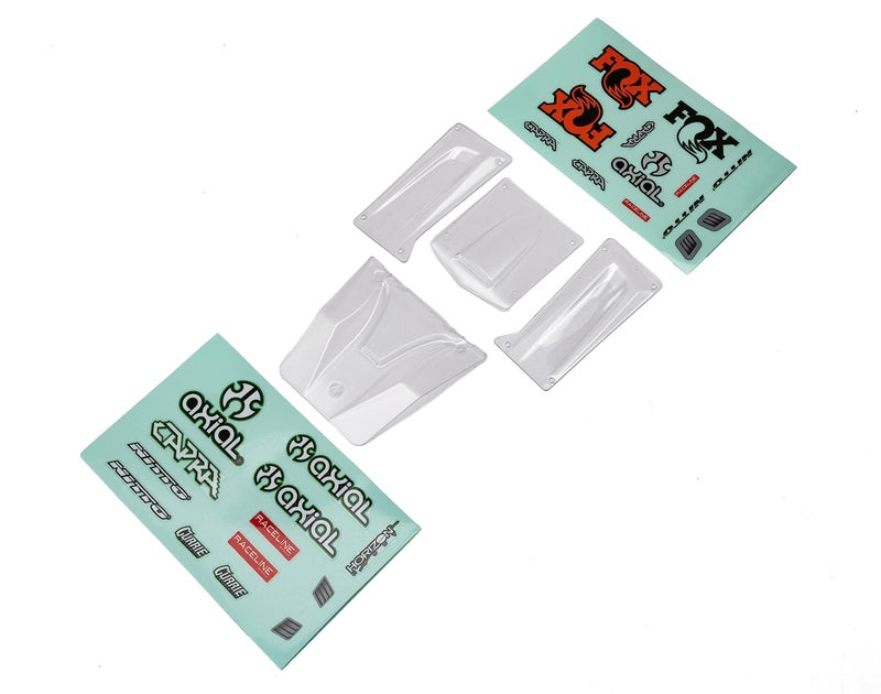 Axial Body Panel Set Clear CapraUTB18 AXI210001 - Image 3