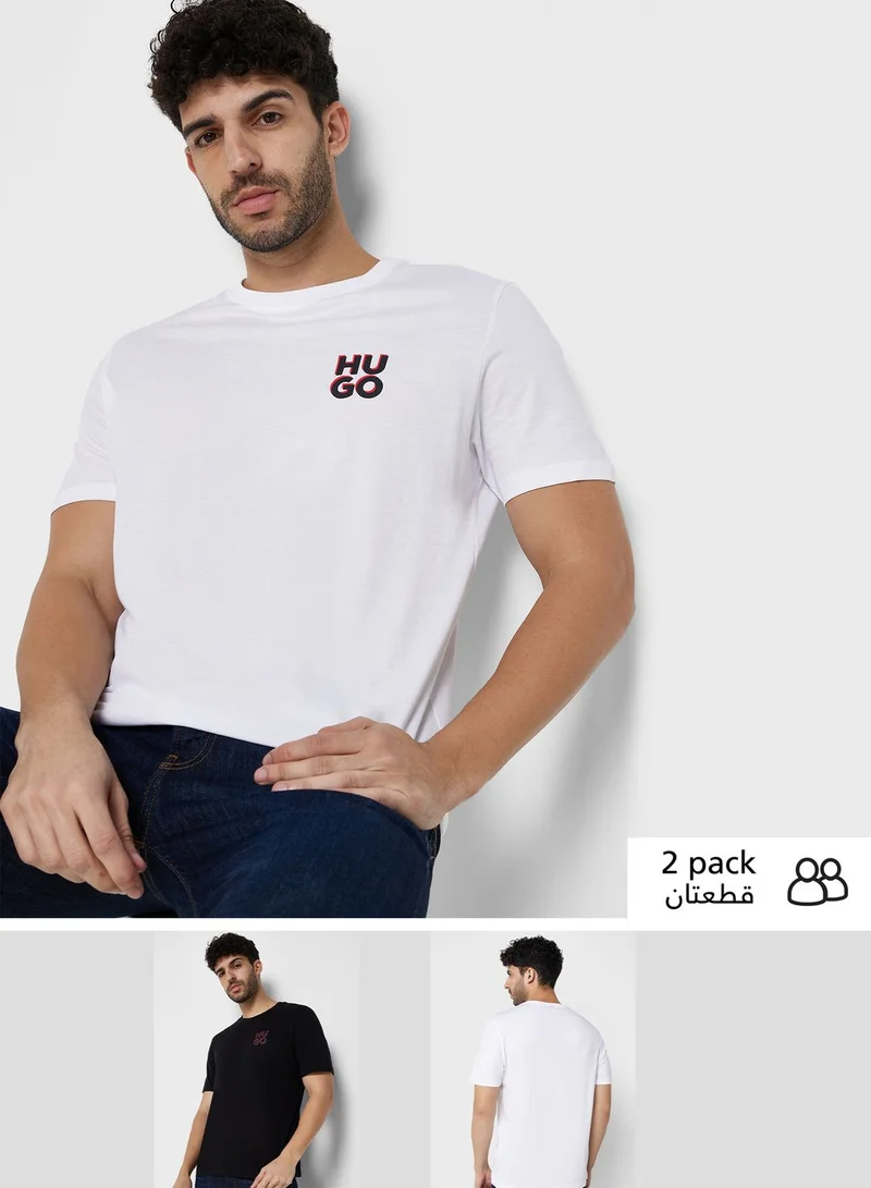 هوجو مجموعة من 2 تيشيرت