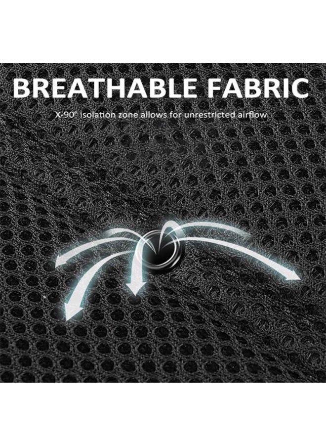 Car Seat Cooling Cushion, Dual High-Power Fans For Rapid Cooling, Breathable Fabric For Ventilated Comfort, Universal Fit All Car Models, Beat Summer Heat, Easy To Install - Image 5