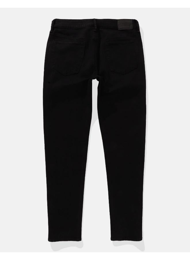 American Eagle Airflex+ Rinse Wash Relaxed Fit Jeans - Image 2