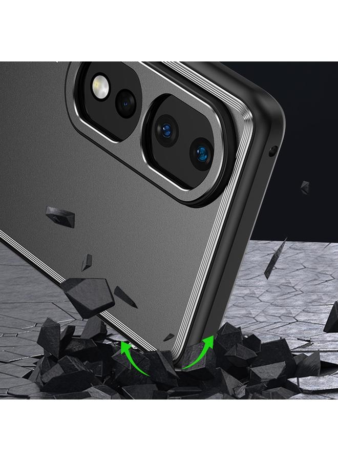 Green Tiger Case For Honor 80 Frosted Metal Phone Case - Image 5