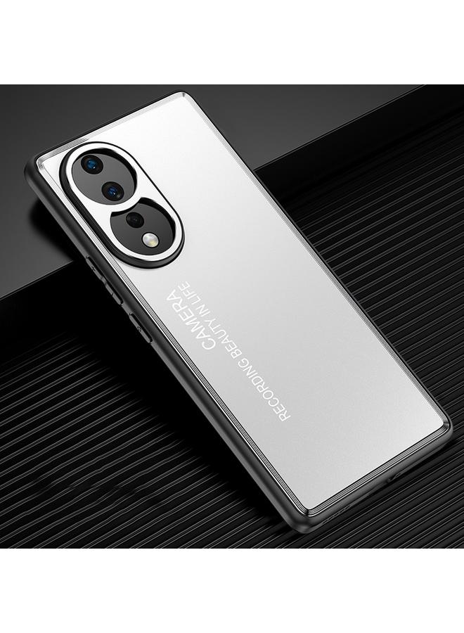 Green Tiger Case For Honor 80 Frosted Metal Phone Case - Image 1