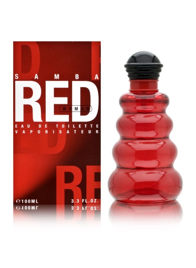 Perfumers Workshop Samba Red By Perfumers Workshop For Women. Eau De Toilette Spray 3.3 Ounces 