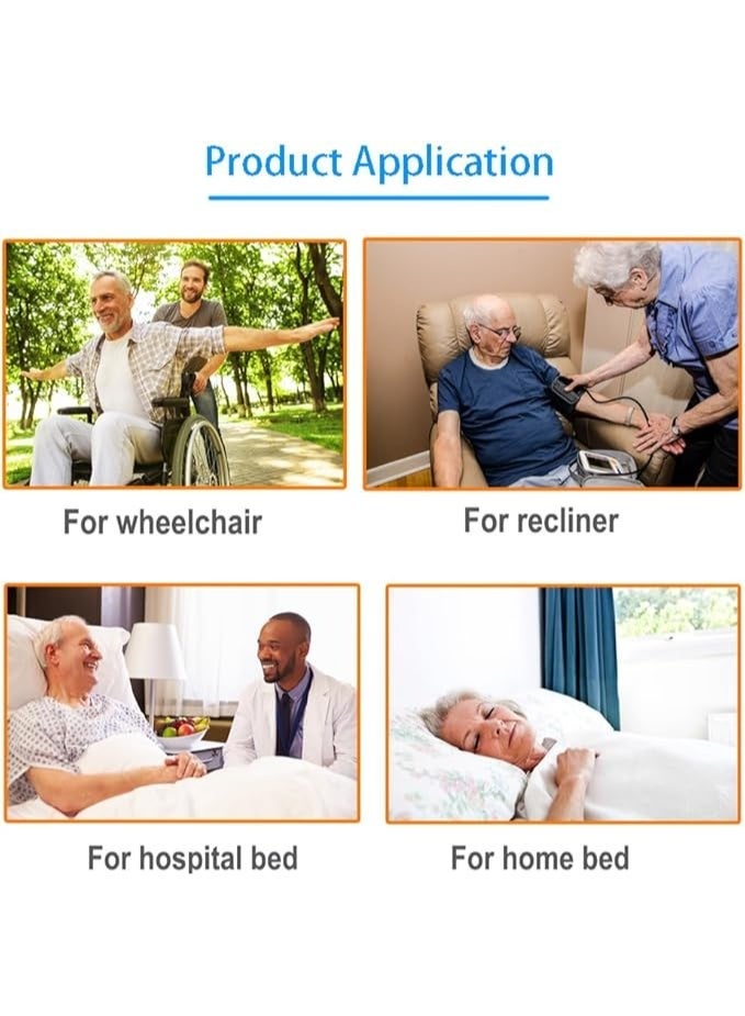 Alternating Air Pressure Mattress Pad with Pump – Ultra-Quiet Bed Topper for Pressure Sore Relief and Ulcer Prevention, Home & Hospital Use - Image 2