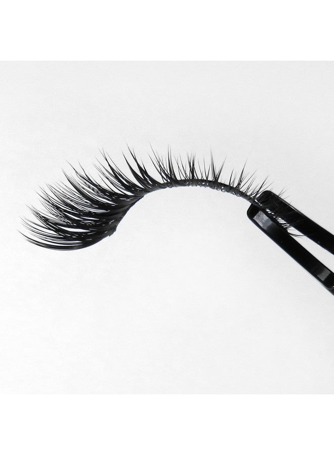 Missame Frisky Glamour Flare False Eyelashes Set Handmade With Premium Synthetic Fibers Black 3 Pairs - Image 5
