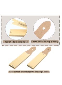 Excefore Pencil Sandpaper Board, Pencil Pointer Sketch Drawing Tools, Sandpaper Board Pencils for Students Drafting Pencils Accessories 9 PCS  - Image 5