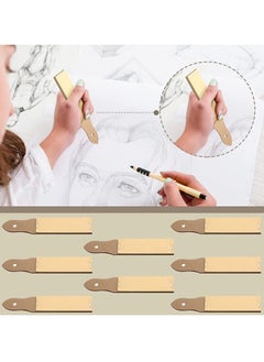 Excefore Pencil Sandpaper Board, Pencil Pointer Sketch Drawing Tools, Sandpaper Board Pencils for Students Drafting Pencils Accessories 9 PCS  - Image 4