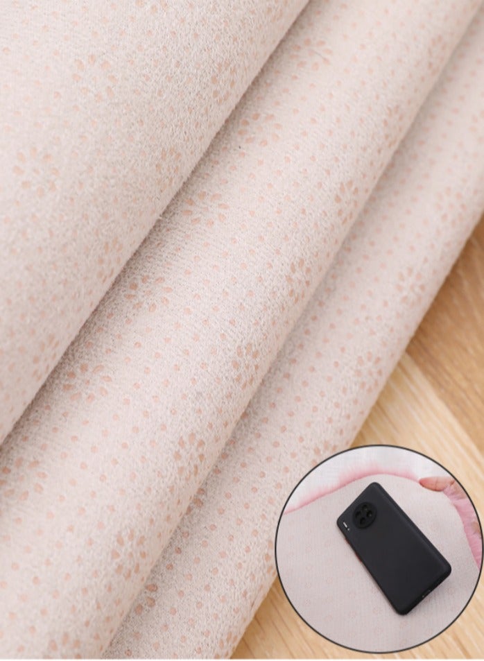 جورونب سجاد لغرفة المعيشة، سجادة ناعمة ورقيقة لغرفة النوم وغرفة المعيشة، سجاد مريح قابل للغسل ومضاد للانزلاق وكبير الحجم، ديكور منزلي عصري، سجادة أرضية (أبيض) - Image 5