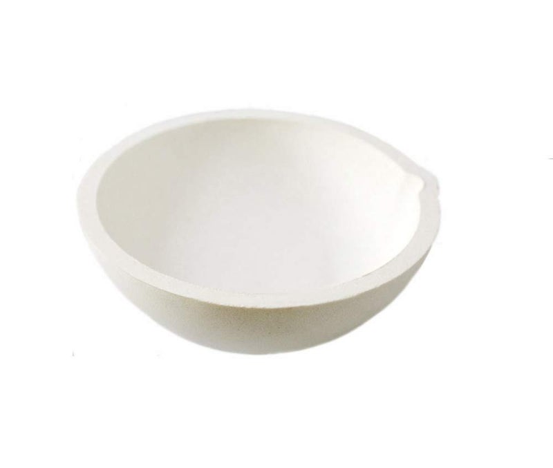 OTOOLWORLD Ceramic Crucible Bowl Dish Cup Furnace Melting Casting Refining Gold Silver (100g) - Image 1