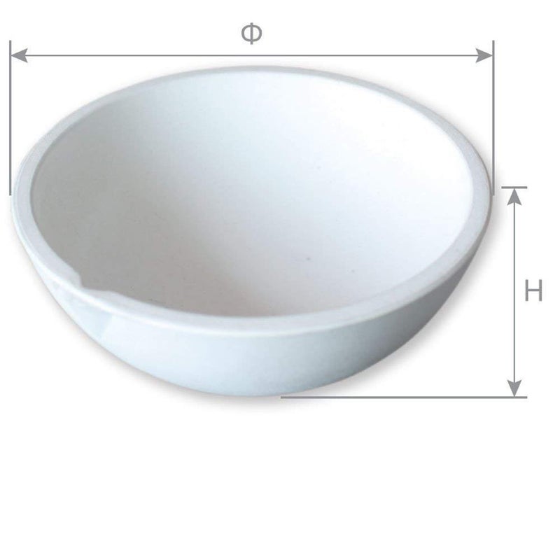 OTOOLWORLD Ceramic Crucible Bowl Dish Cup Furnace Melting Casting Refining Gold Silver (100g) - Image 4
