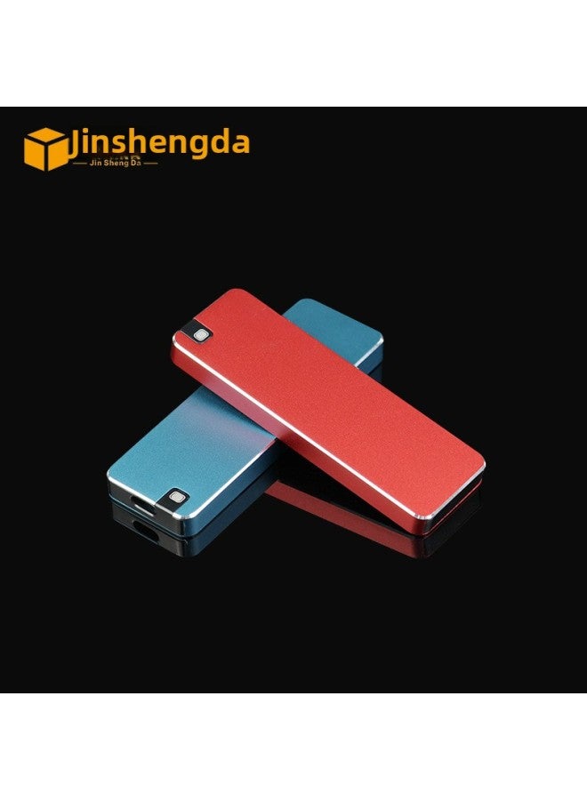 25 Generation SSD Mobile Hard Disk Housing Solid Mechanical Mobile Hard Disk Housing Mobile Phone Computer Aluminum Alloy Hard Disk Box-Color:Malachite Green - Image 4
