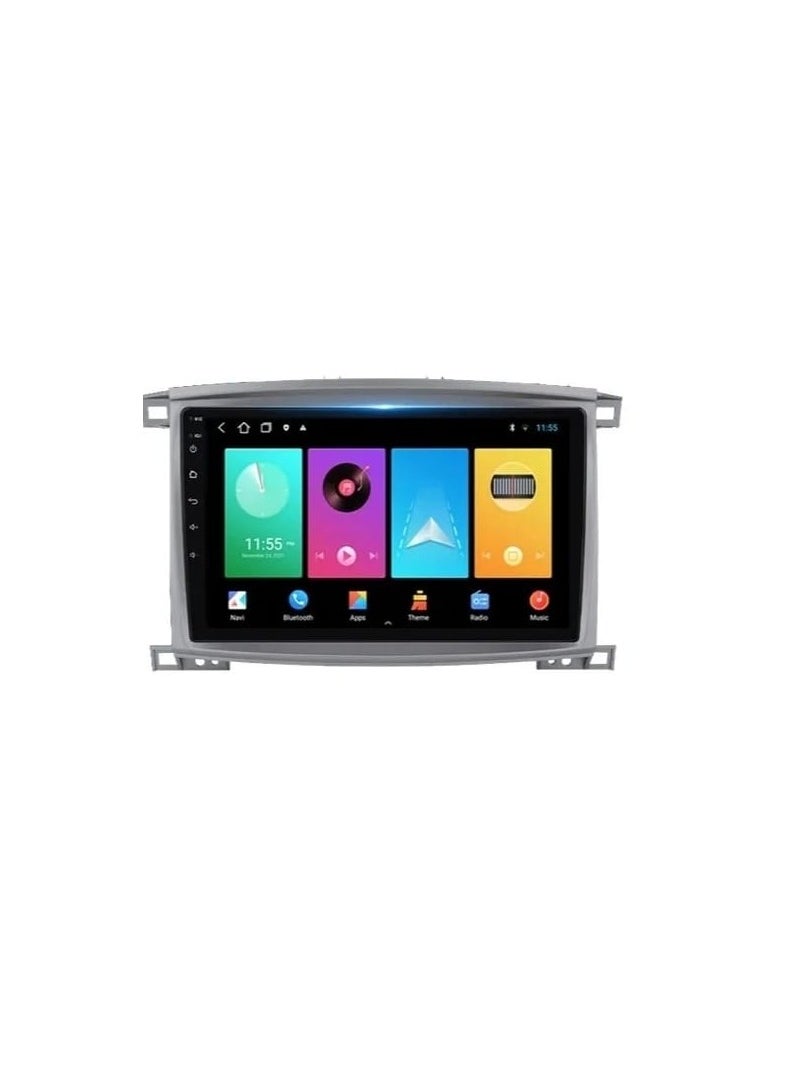 Toyota Land Cruiser from 2002 to 2007 Screen This modern, high-tech screen adds comfort and distinction to your driving experience. It allows you to view your trip information clearly and in high definition, and provides an easy way to communicate with the world around you. This screen features superior performance and innovative technology, making it an ideal choice for those looking to enhance their driving experience.