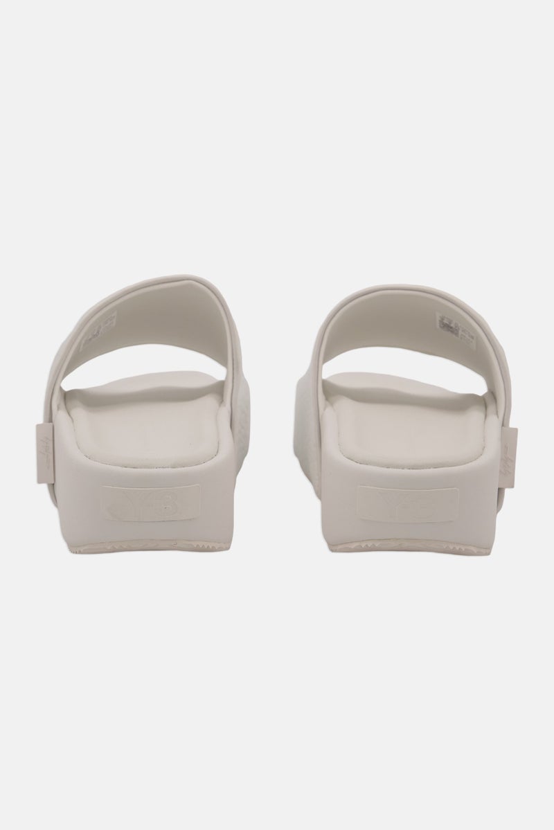 Adidas Y-3 By Yohji Yamamoto Men Slip On Slide, White - Image 4
