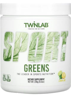 Twinlab Sport Greens Lemon Lime 8.3 oz (236 g) 
