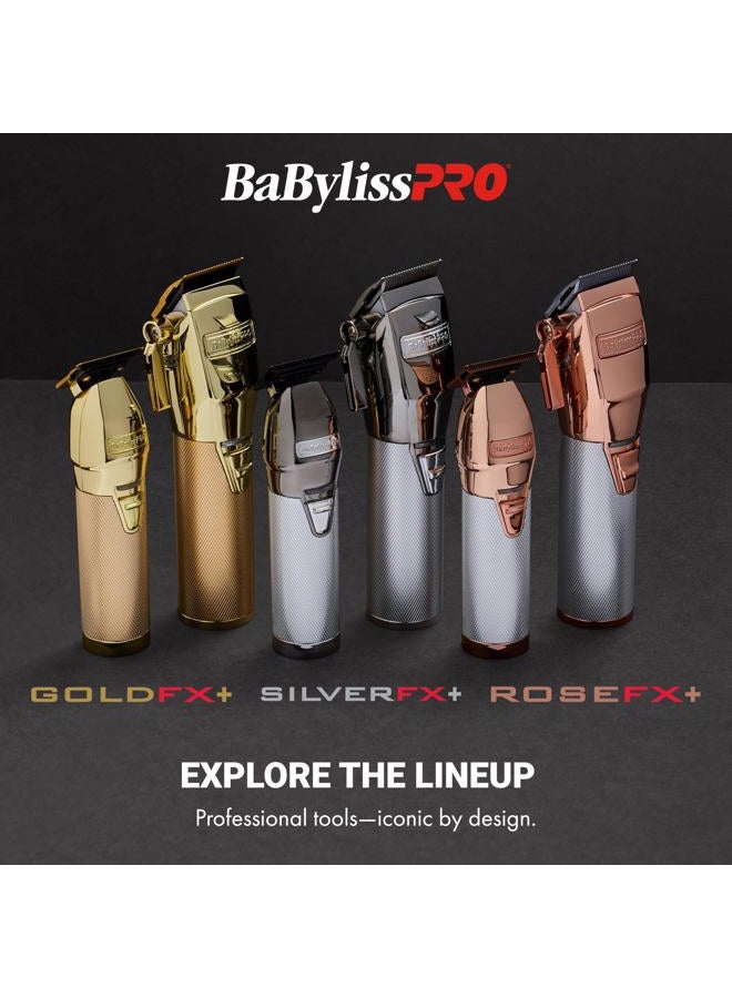 BaBylissPRO مقصات شعر محترف FX+ مع سلك/بدون سلك، فضي - Image 5