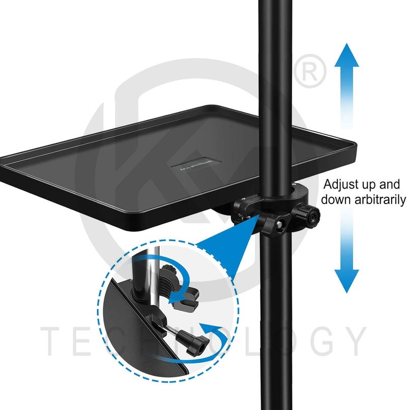 KM Technology Multifunctional ABS Sound Card Tray Stable Sound Card Clamp Mobile Music Holder for Phone Chat Room Control Room - Image 4