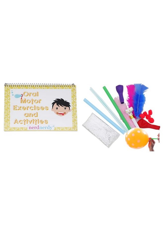 nerdnerdy NerdNerdy Oral Motor and Speech Kit | Autism|Speech Therapy Toys| Occupational Therapy Toys for Kids|Speech Cards| Sensory Material | Toys for Speech Development|Special Needs|Speech Delays  - Image 3