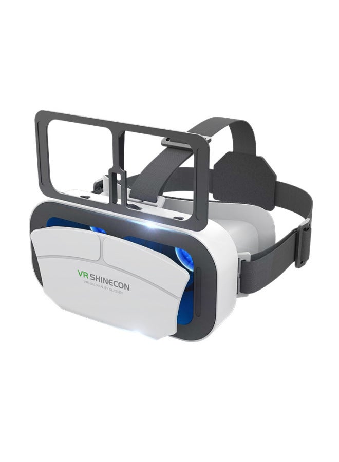 نظارات الواقع الافتراضي الغامرة لألعاب الأفلام ثلاثية الأبعاد من Vrshinecon نظارات كمبيوتر رقمية مدمجة - اللون: G12 أبيض - Image 2