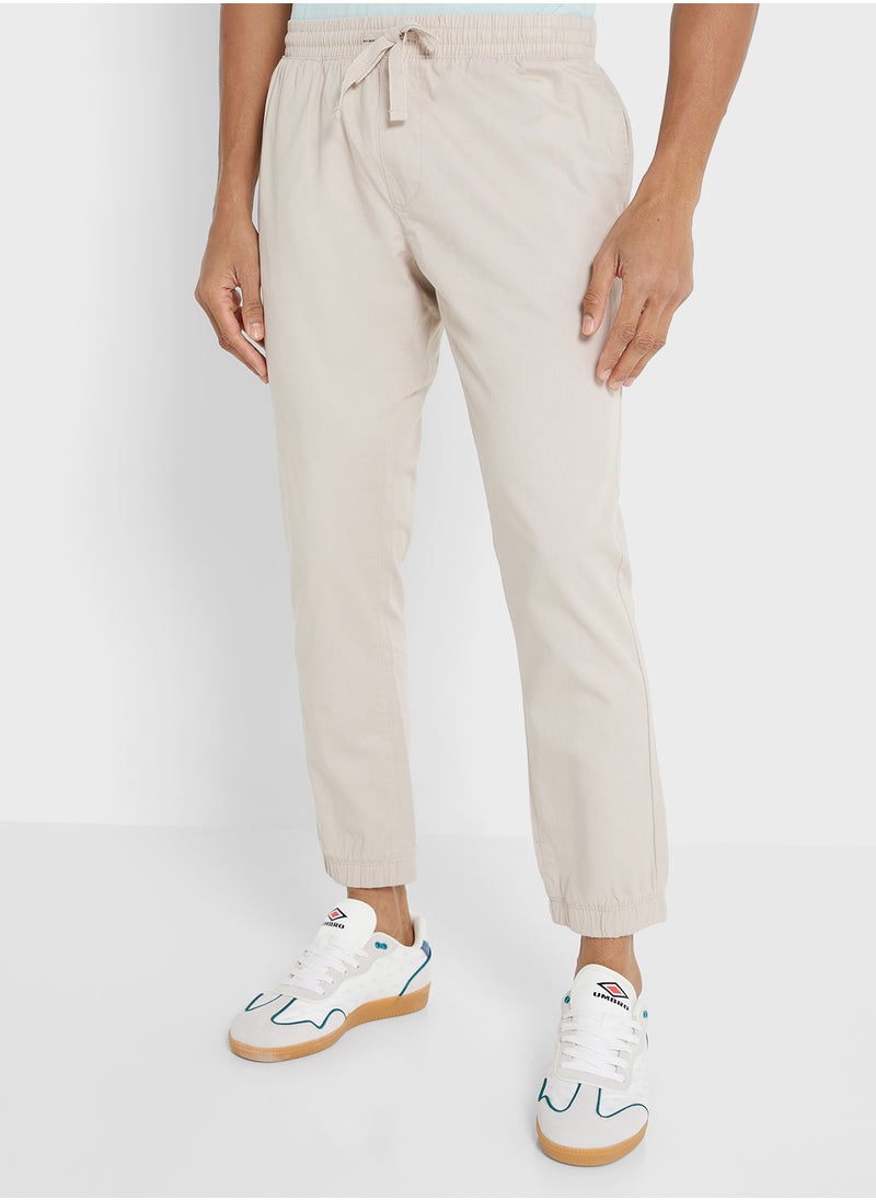 BRAVE SOUL Twill Cuff Pants  - Image 1