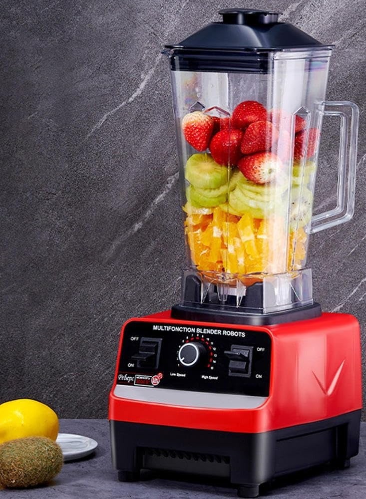SILVER CREST Blender Heavy Duty Commercial Electric Mixer Blender, 2.5L Jar Professional Grade 2 In 1 Blender, (3 Pin Plug) - Image 2