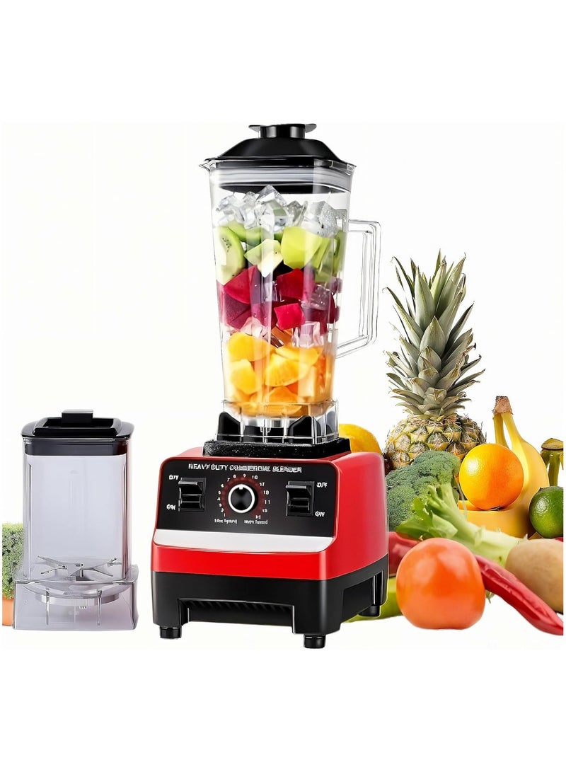 SILVER CREST Blender Heavy Duty Commercial Electric Mixer Blender, 2.5L Jar Professional Grade 2 In 1 Blender, (3 Pin Plug) - Image 1