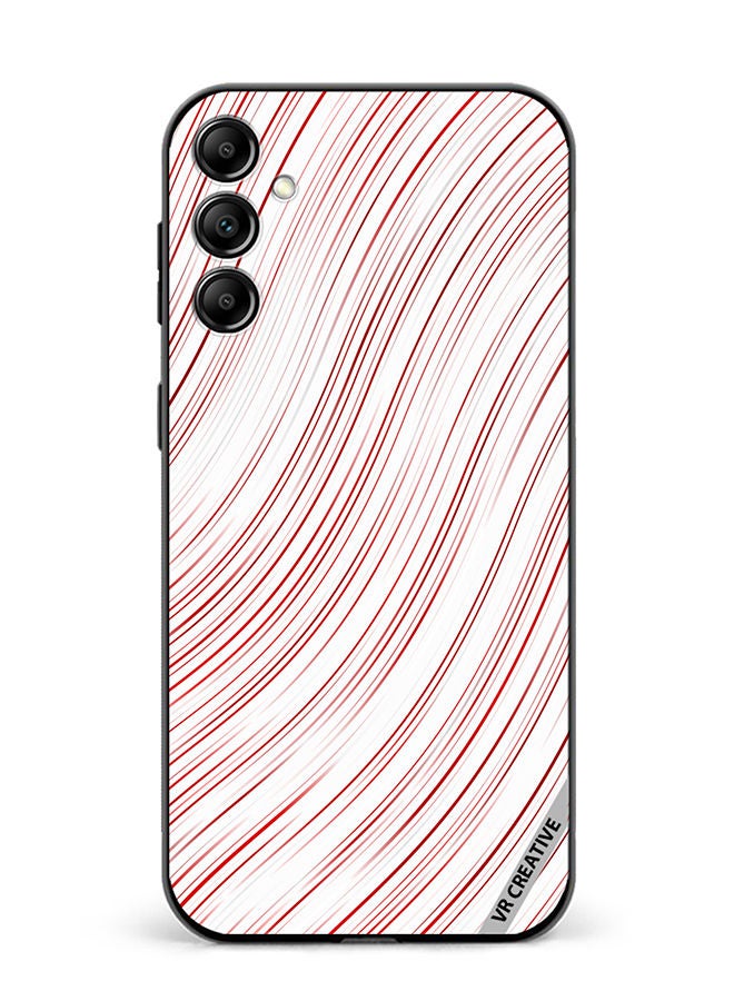 VR CREATIVE Protective Case Cover For Samsung Galaxy A14 5G/A14 Strips Design Multicolour - Image 1