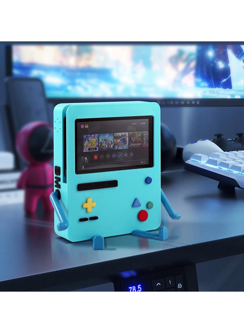 General Console Stand for Nintendo Switch, Cute Cartoon Handheld Console Screen Holder Hands Free Support Plate Protection and Portability  - Image 5