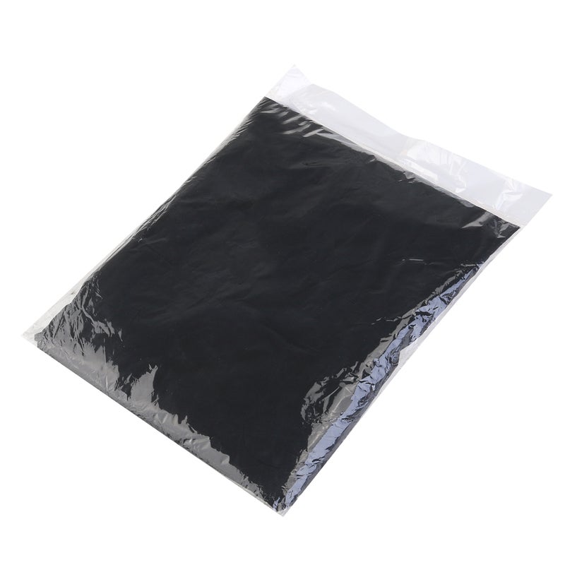 Salon Hair Cutting Cape Hairdressing Gown with Viewing Window (Black) - Image 3