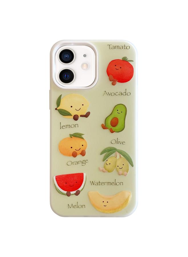 زبون جراب لهاتف iPhone 12 بتصميم كرتوني إبداعي مصنوع من مادة TPU الهجينة المقاومة للصدمات - Image 1