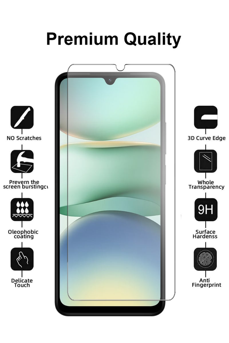 Xiaomi Redmi A5 Tempered Glass Screen Protector – High Transparency, Delicate Touch, Anti-Explosion, Smooth Arc Edges, Easy Installation, Screen Protector for Xiaomi Redmi A5 - Image 2